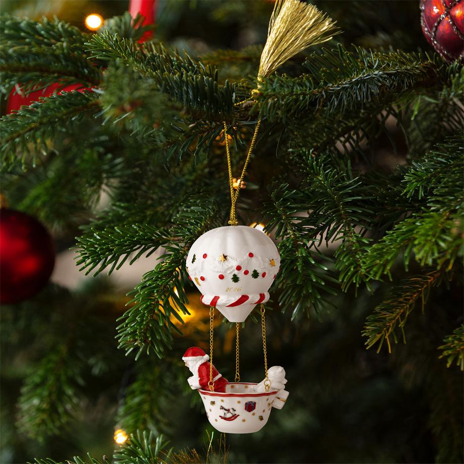 Villeroy&Boch Ornement montgolfière 2026 Christmas Classics  