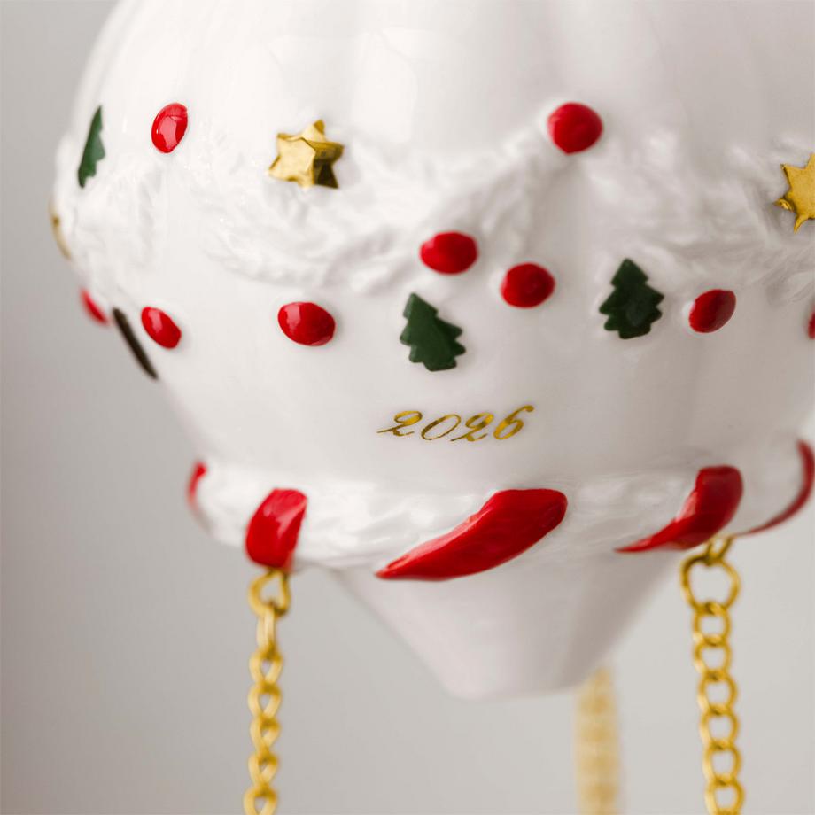 Villeroy&Boch Ornement montgolfière 2026 Christmas Classics  