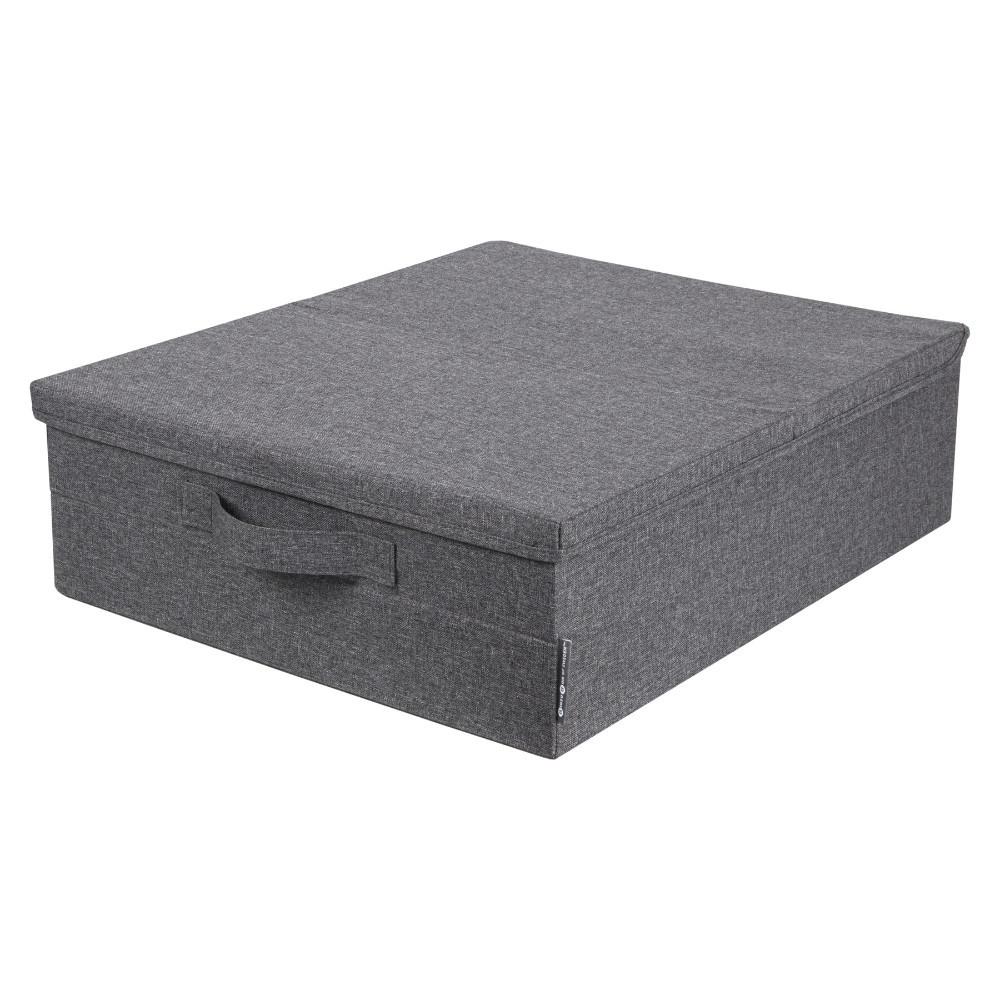 Bigso Box of Sweden Bigso SOFT Boîte de rangement Gris - Stockage sous le lit  