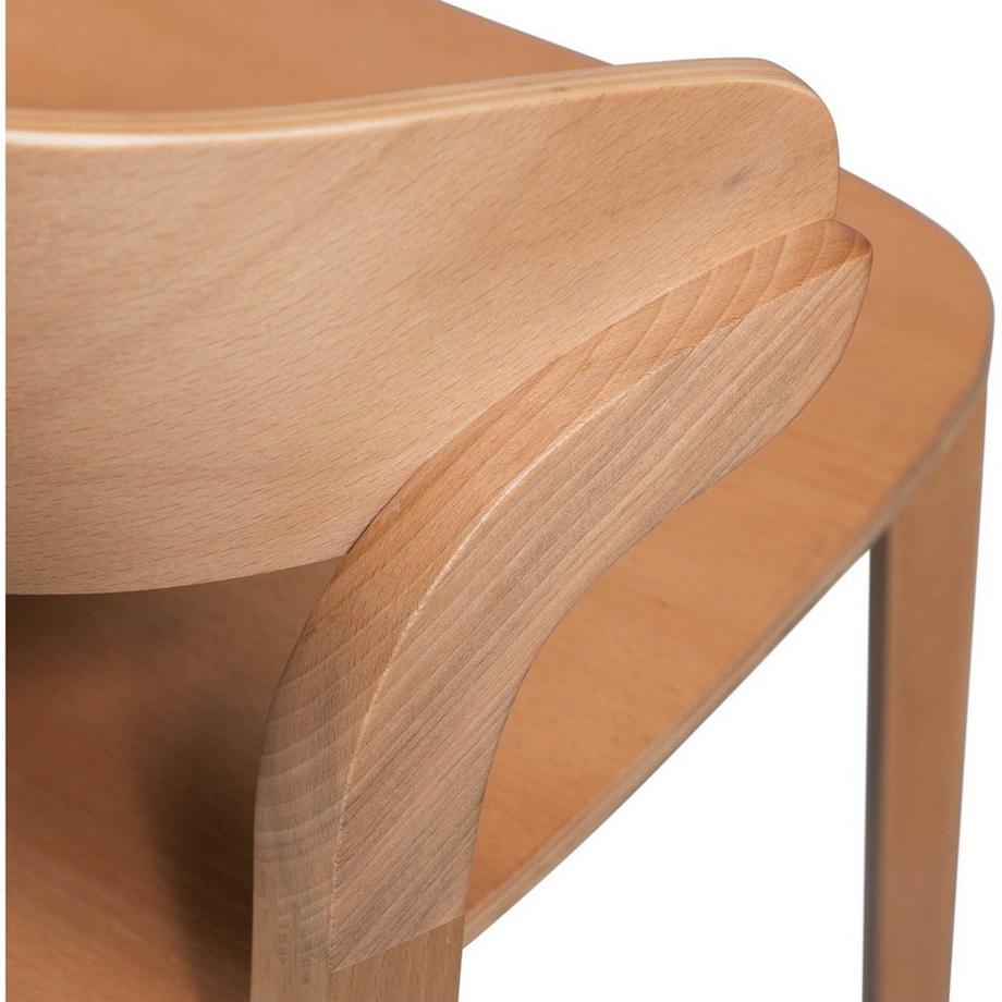 mutoni Chaise de salle à manger Cras nature  