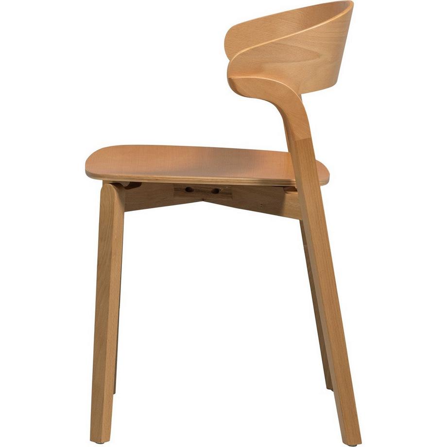 mutoni Chaise de salle à manger Cras nature  