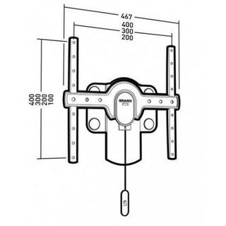 Erard  TiLTiT 400 Neigbare Wandhalterung Slim 