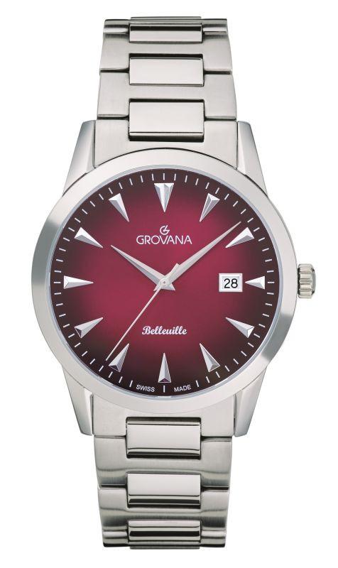 Image of Belleville Boulevard-kollektion – Schweizer Montre-quarz Unisex 41mm