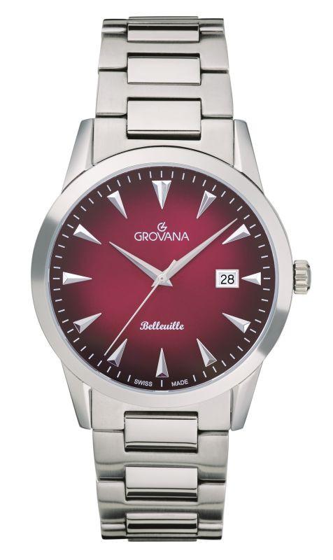 GROVANA  Belleville Boulevard collection - Montre quartz swiss made 