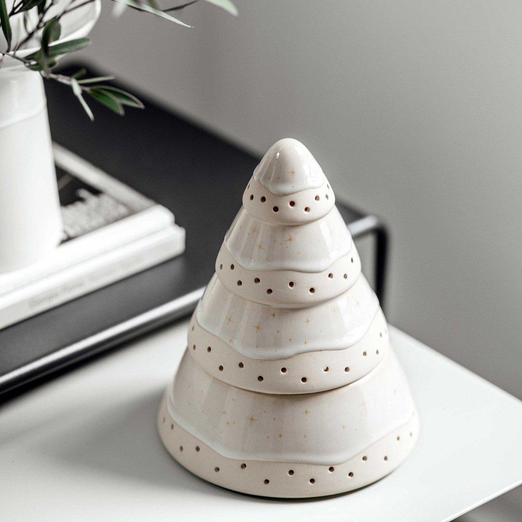 like. by Villeroy & Boch Photophore sapin Winter Glow  