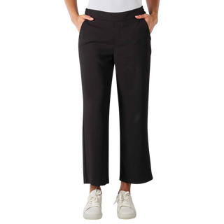 MAC Chiara Cropped Wide Leg Floating Crepe Pantaloni  