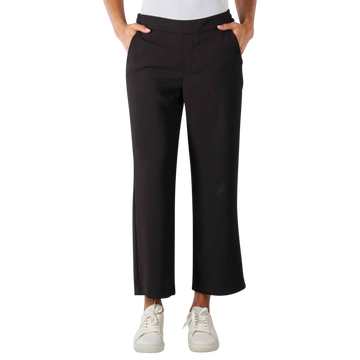 Chiara Cropped Pants Wide Leg Floating Crepe