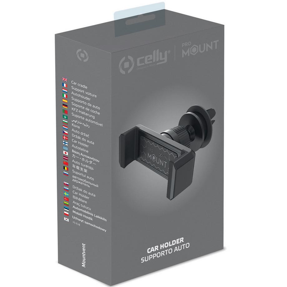 Celly  Supporto per cellulare Airvent One Touch 