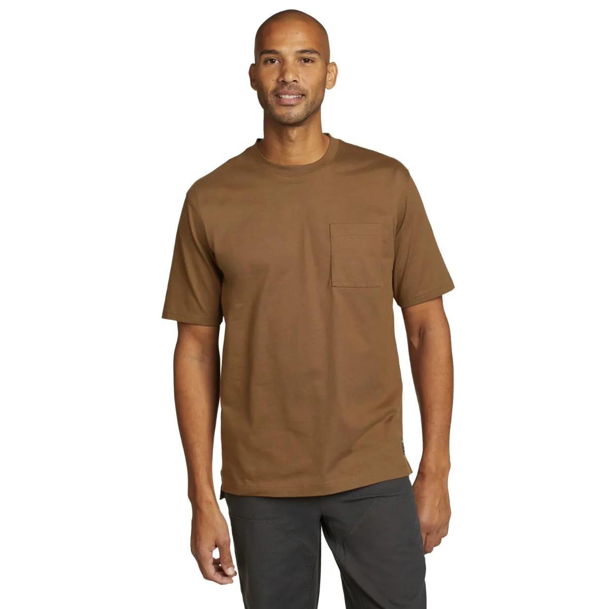 Image of Mountain Ops Tshirt Herren Braun Bunt L