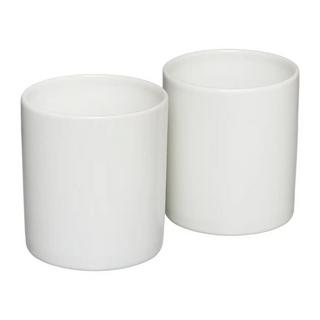 5five Boîtes à épices en bambou et porcelaine - 2 pcs  