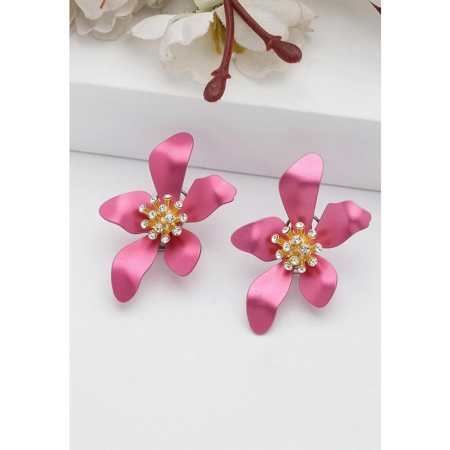 AVANT-GARDE PARIS  Boucles d'oreilles stud florales 
