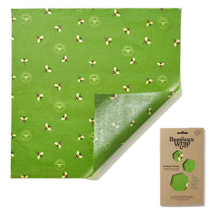 The Beeswax Wrap Co.  Bienenwachstuch XL Wrap Bees 