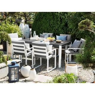 Beliani Table de jardin en Aluminium Moderne PANCOLE  