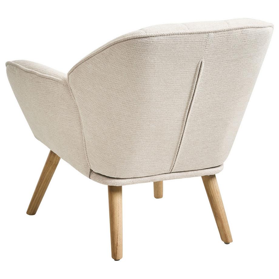 Beliani Sessel aus Stoff Minimalistisch TORUD  