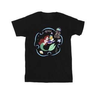 Disney  Tshirt THE LITTLE MERMAID READING A BOOK 