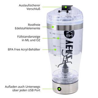 YEAZ CYCLONE Frullatore elettrico USB 450ml  