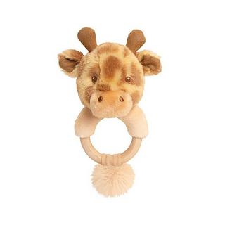 Keel Toys  Keeleco Baby Giraffe Rassel Ring (14cm) 