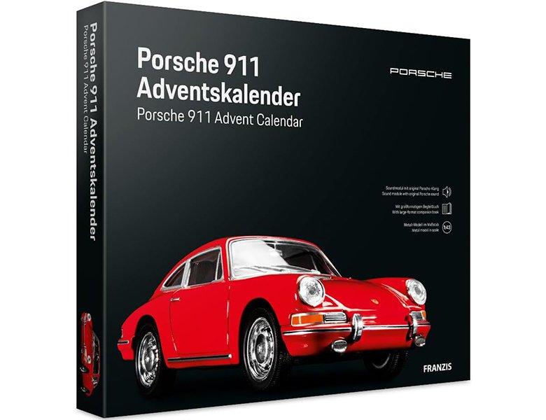 FRANZIS Modellfahrzeug Adventskalender Porsche 911  