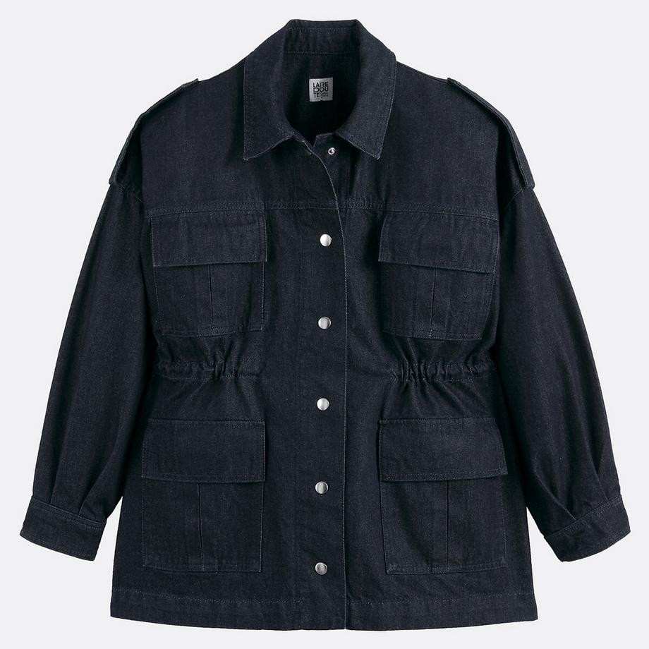 La Redoute Collections Denim Safari Jacke  
