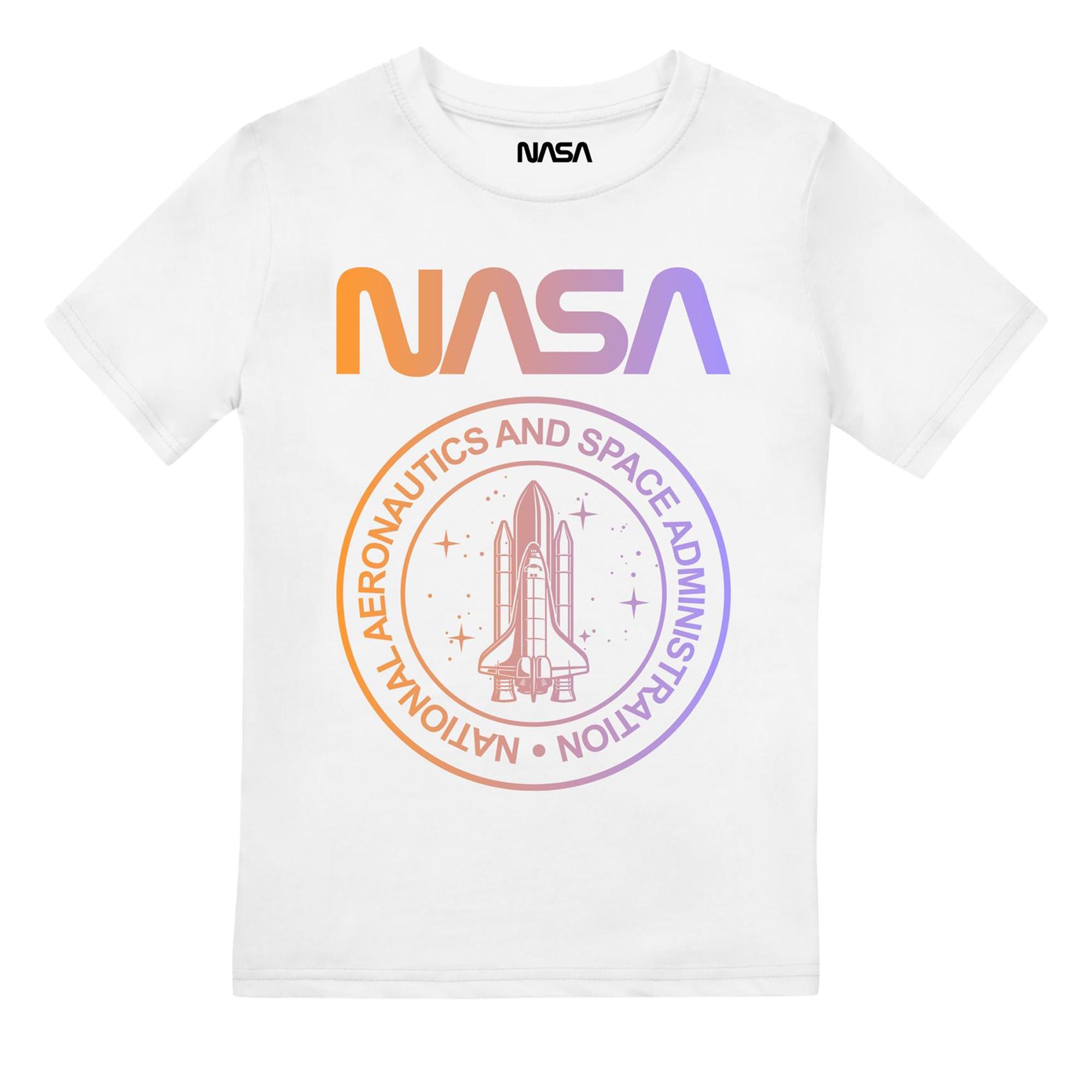 Image of National Emblem Tshirt Jungen Weiss 152-158