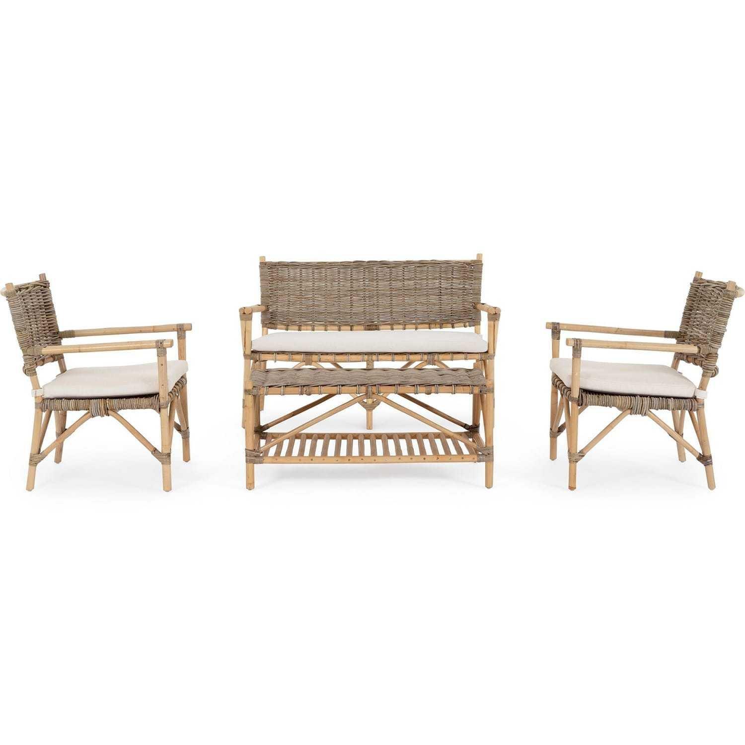 mutoni Garten Couchtisch Tarifa 96x56  