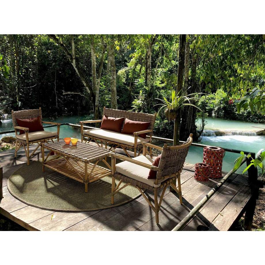 mutoni Table basse de jardin Tarifa 96x56  