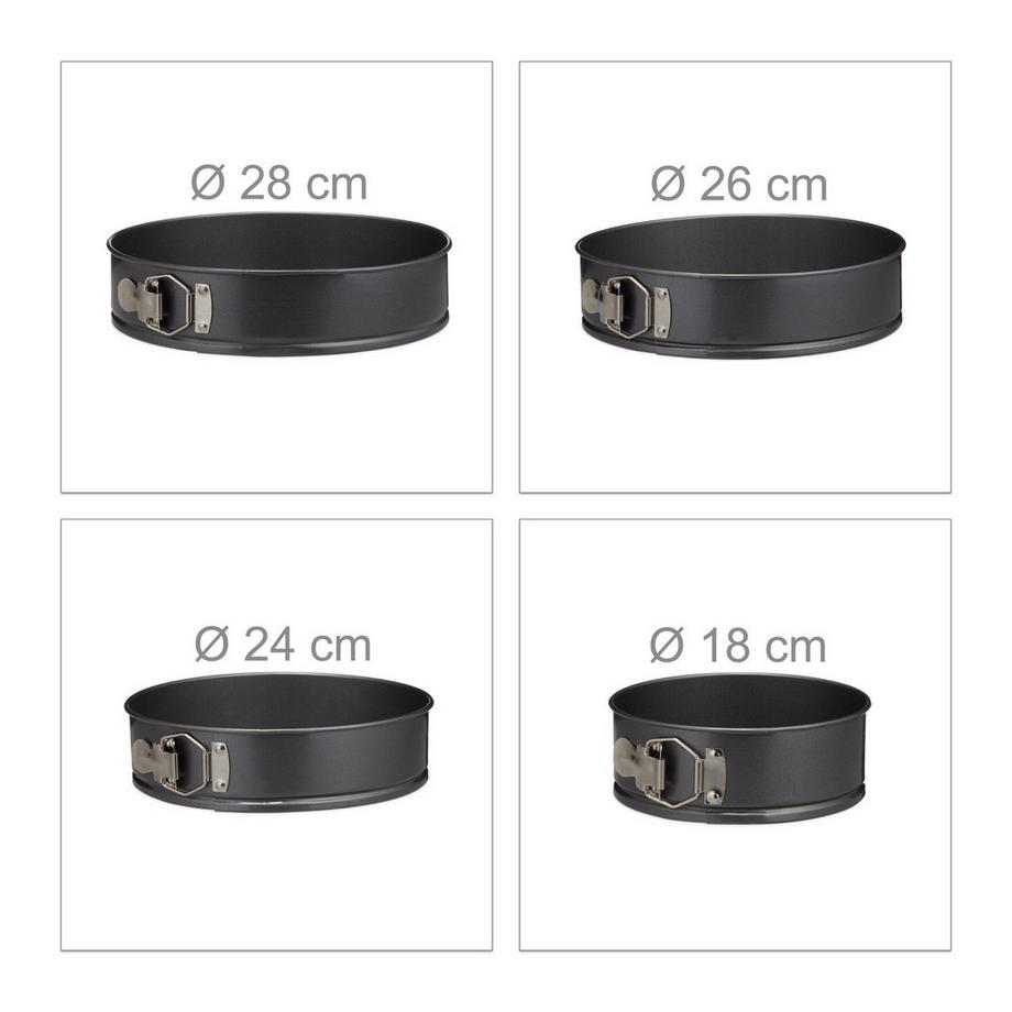 B2X Springform 4er Set  