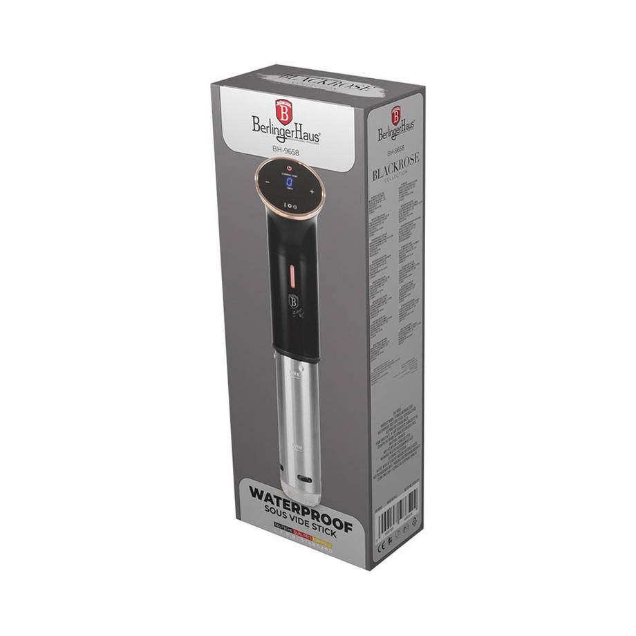 Berlinger Sous Vide Stab wasserfest Black Rose  
