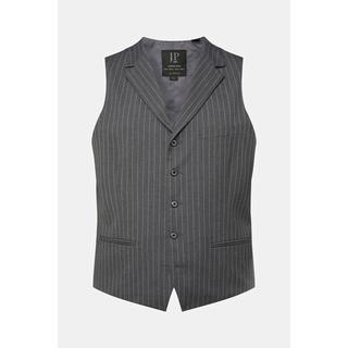 JP1880  Gilet FLEXNAMIC®, à fines rayures et revers, 2 poches, jusqu'à la taille 72 