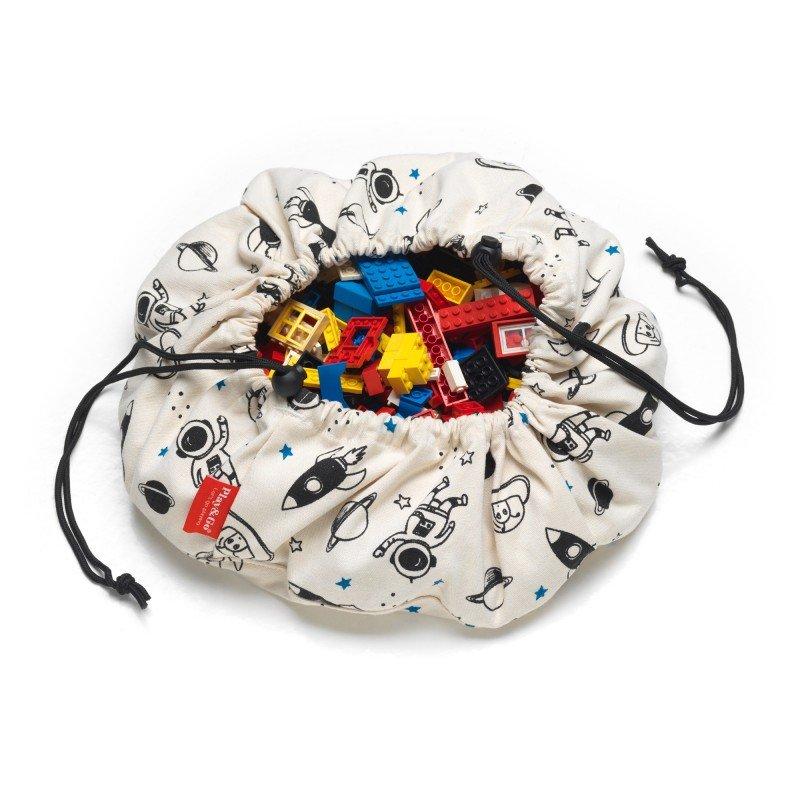 Play&Go  Sac à jouets Mini 40cm, Space, Play&Go 