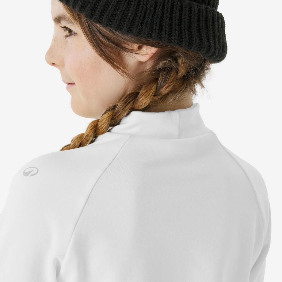 WEDZE  Unterhemd Ski Kinder Langarm Polyester 