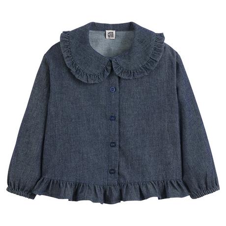 La Redoute Collections  Blouse col claudine en jean léger 