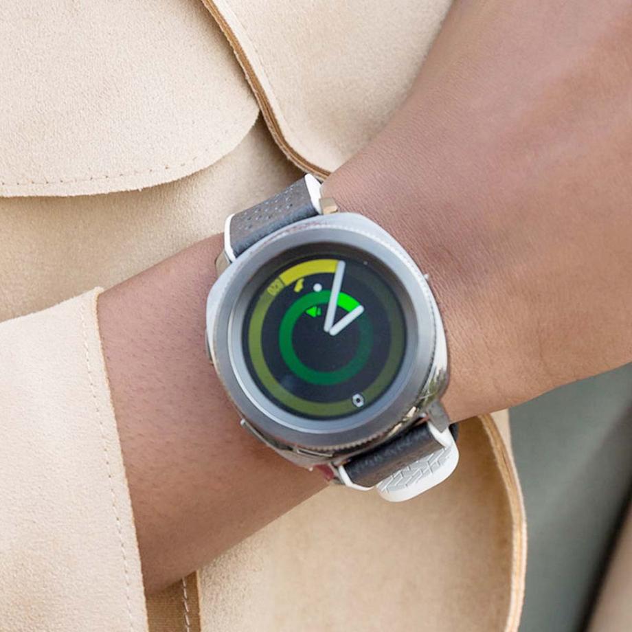 SAMSUNG  Samsung Gear Sport Lederarmband 