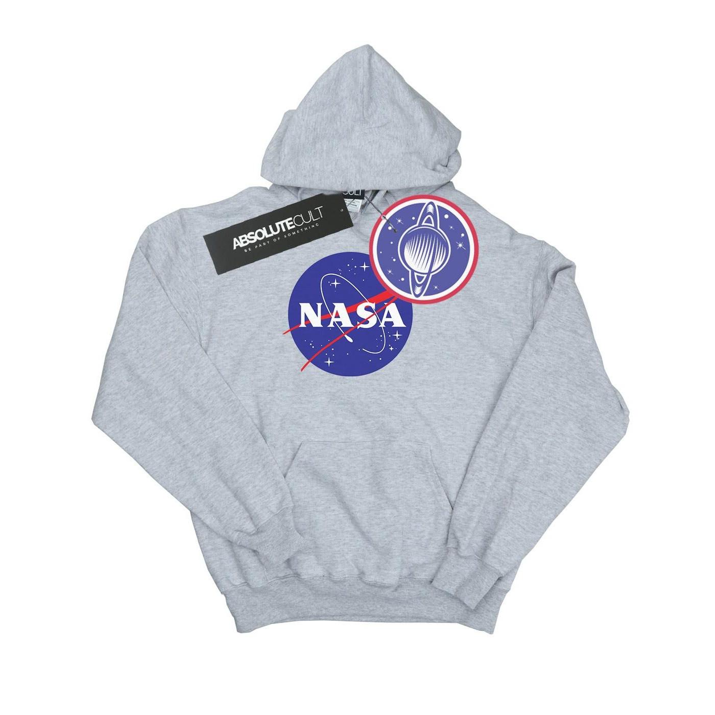 Image of Classic Insignia Logo Kapuzenpullover Herren Grau 3XL