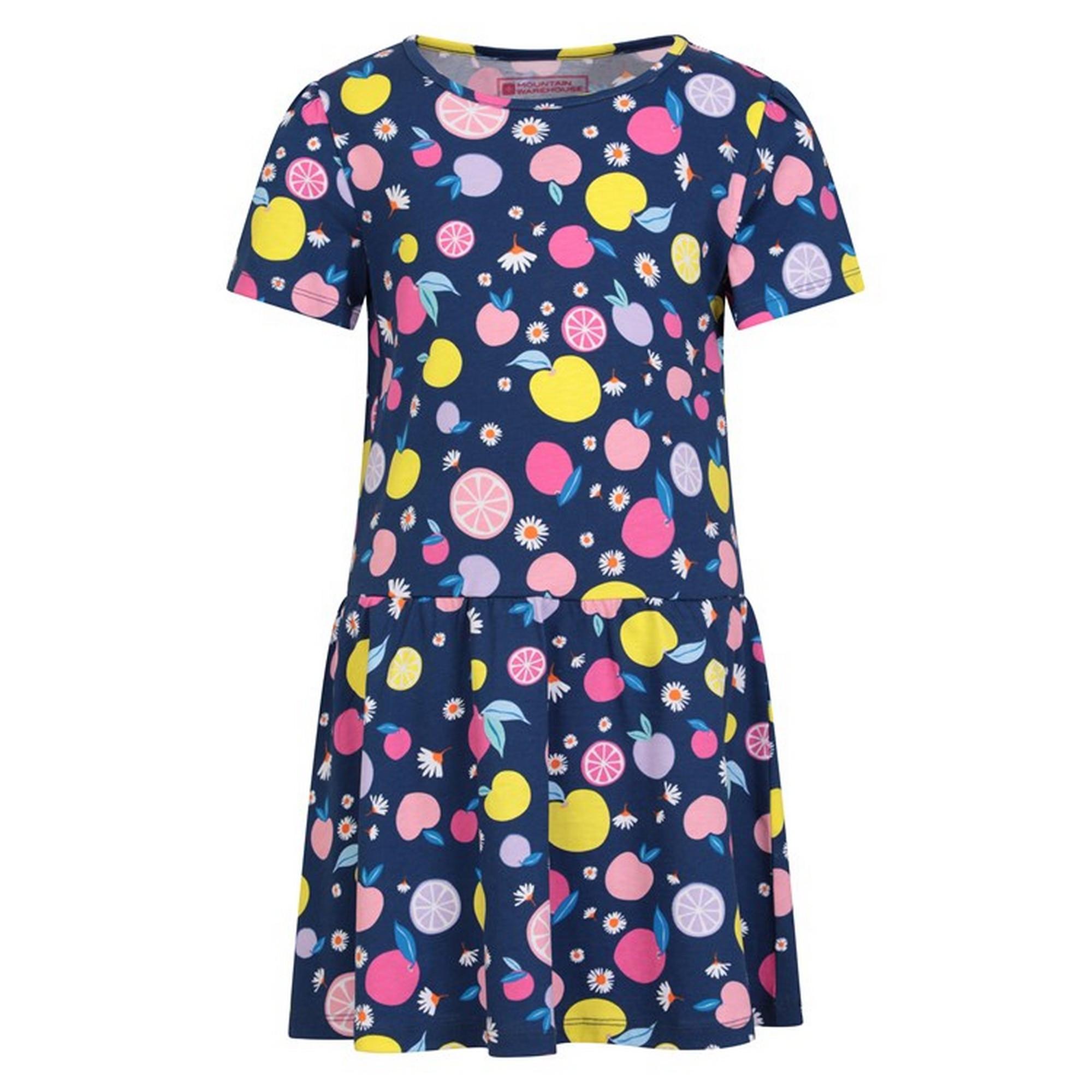 Image of Kleid Tiefe Taille Mädchen Marine 98