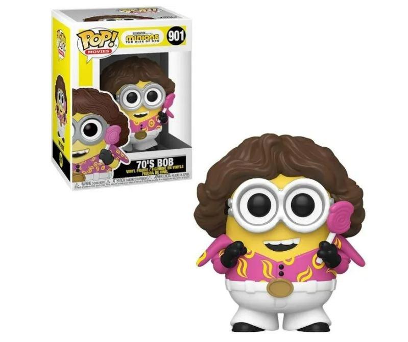 Funko  POP - Movies - Minions - 901 - 70's Bob 