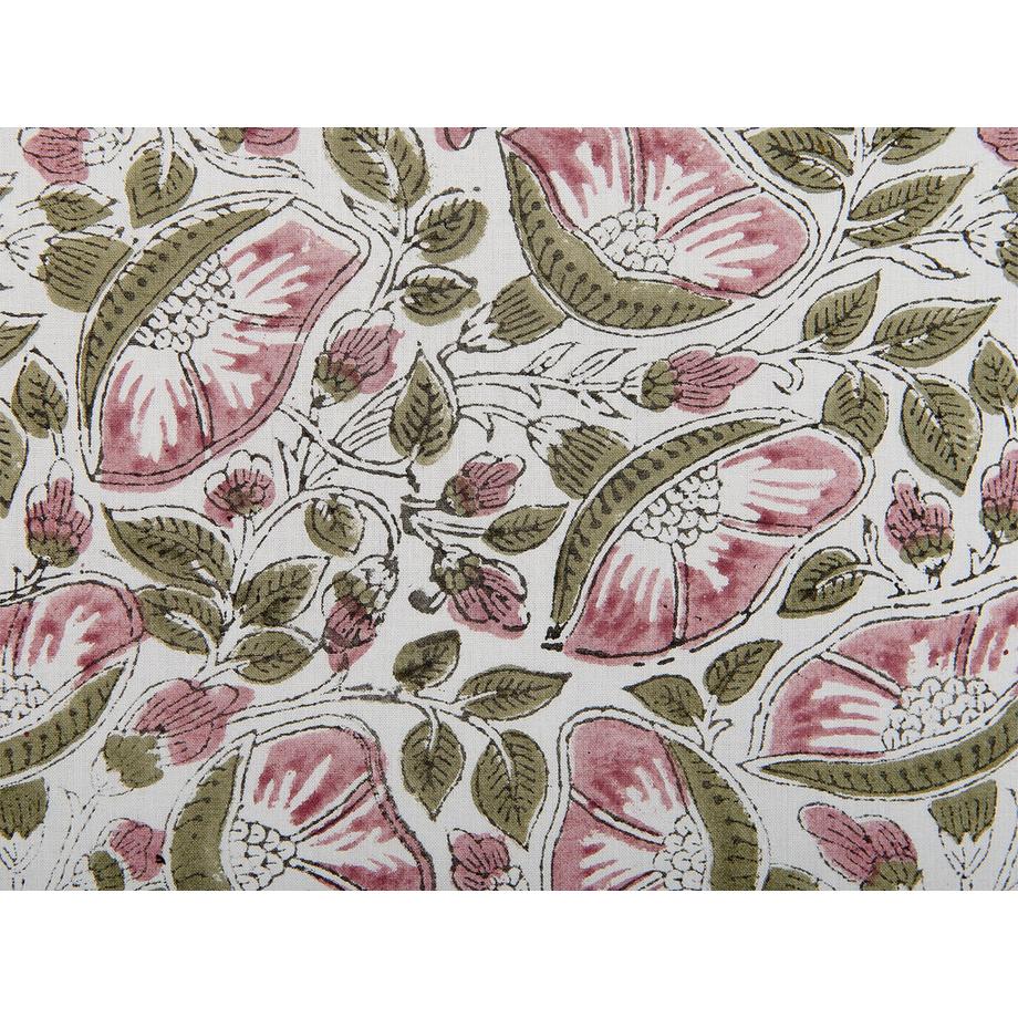 Beliani Cuscino decorativo en Cotone  CARISSA  