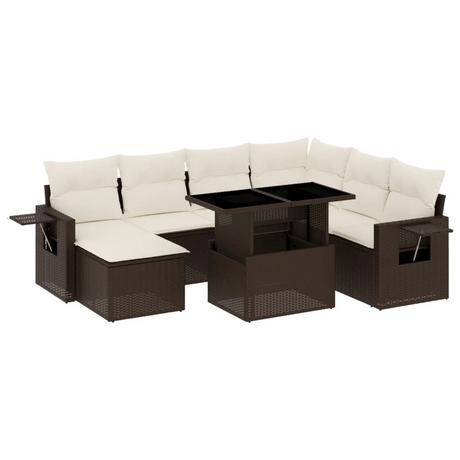 VidaXL Garten sofagarnitur poly-rattan  