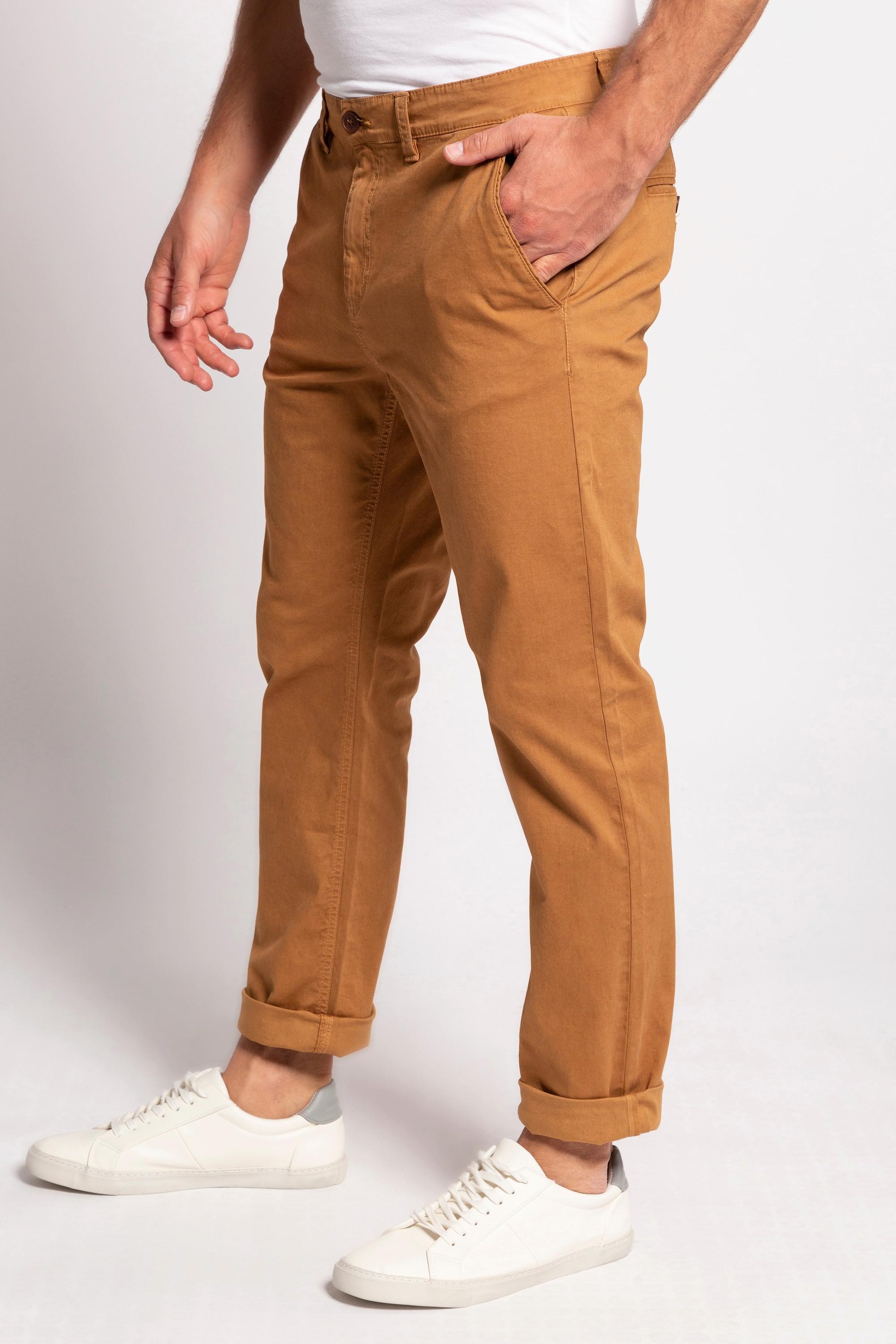 JP1880  Pantaloni chino con taglio speciale per l'addome, FLEXNAMIC®, vestibilità normale e quattro tasche 