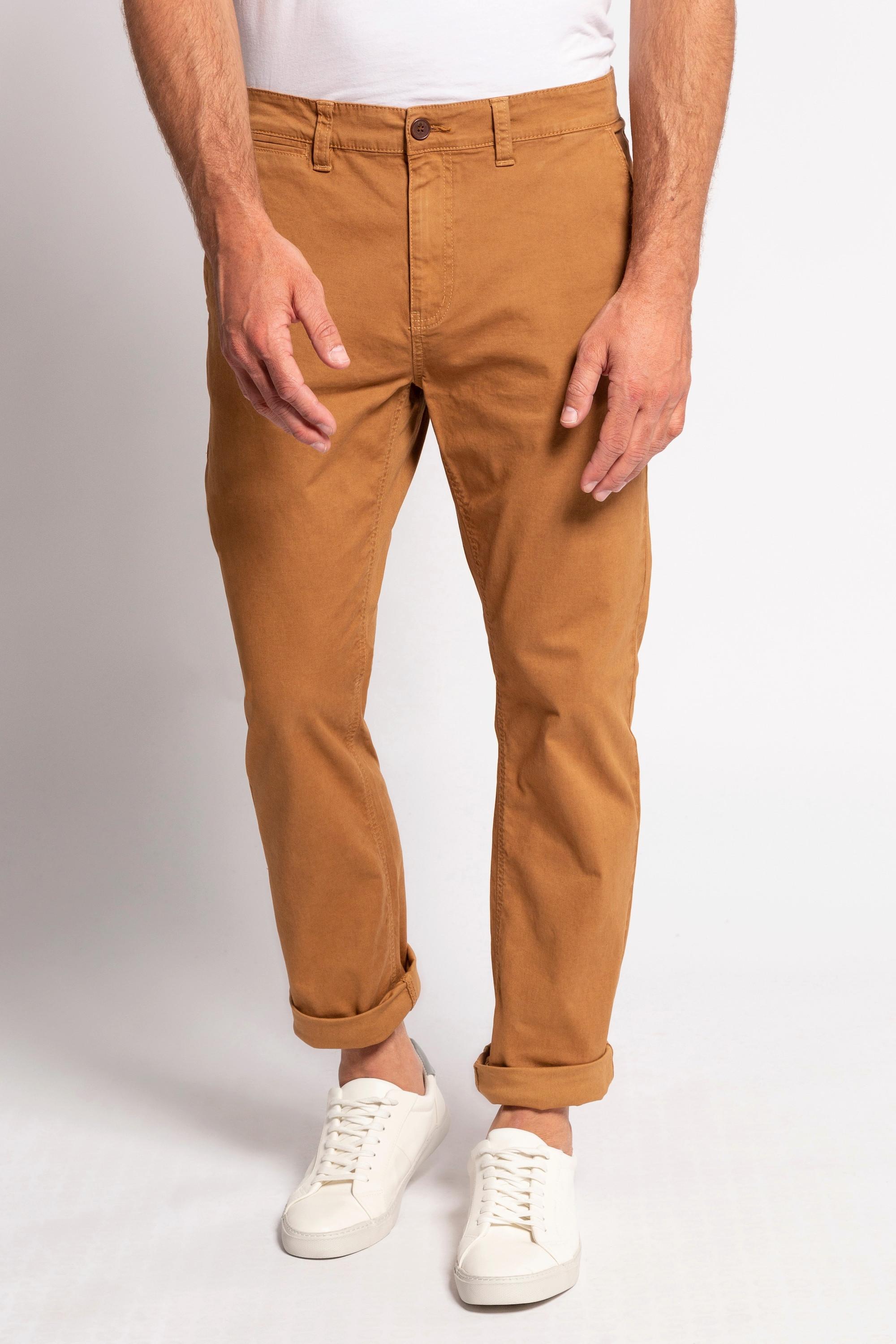 JP1880  Pantaloni chino con taglio speciale per l'addome, FLEXNAMIC®, vestibilità normale e quattro tasche 