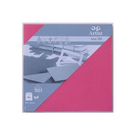 Artoz ARTOZ Couverts 1001 160x160mm 100g, fuchsia 5 Stück  