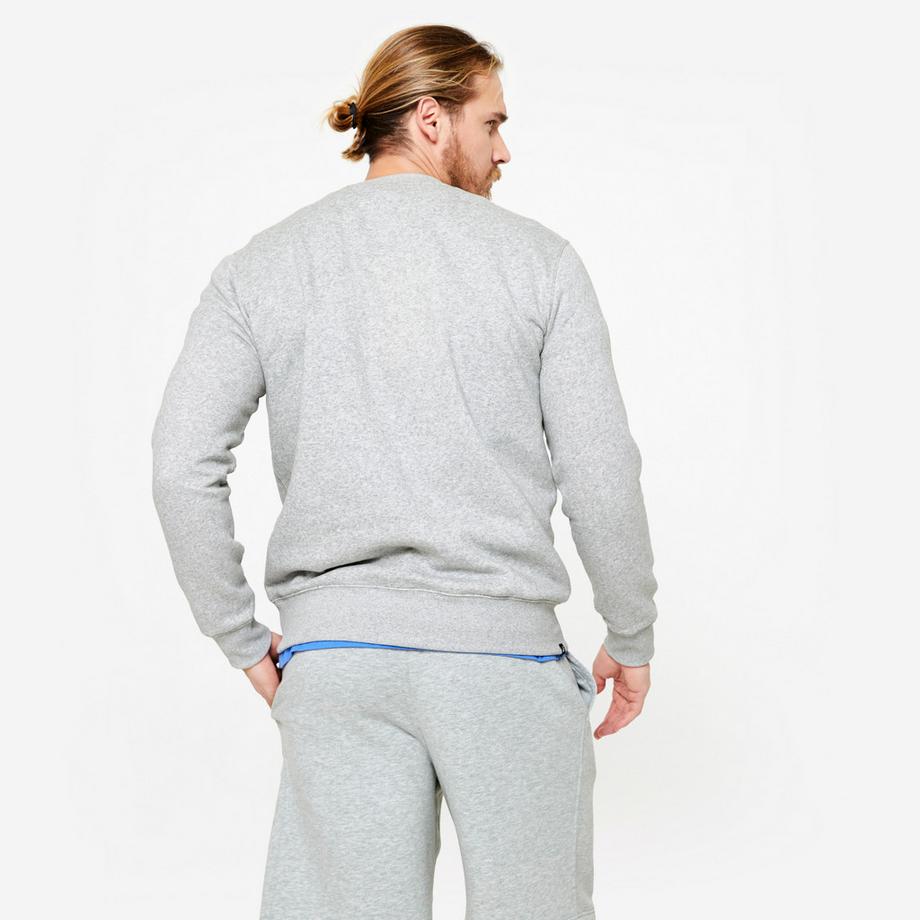 DOMYOS Sweatshirt Basique Chaud en Coton  