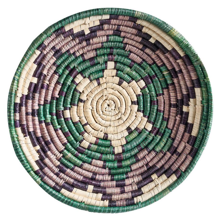 Beliani Lot de décorations suspendues en Herbier marin Boho NAMDINH  