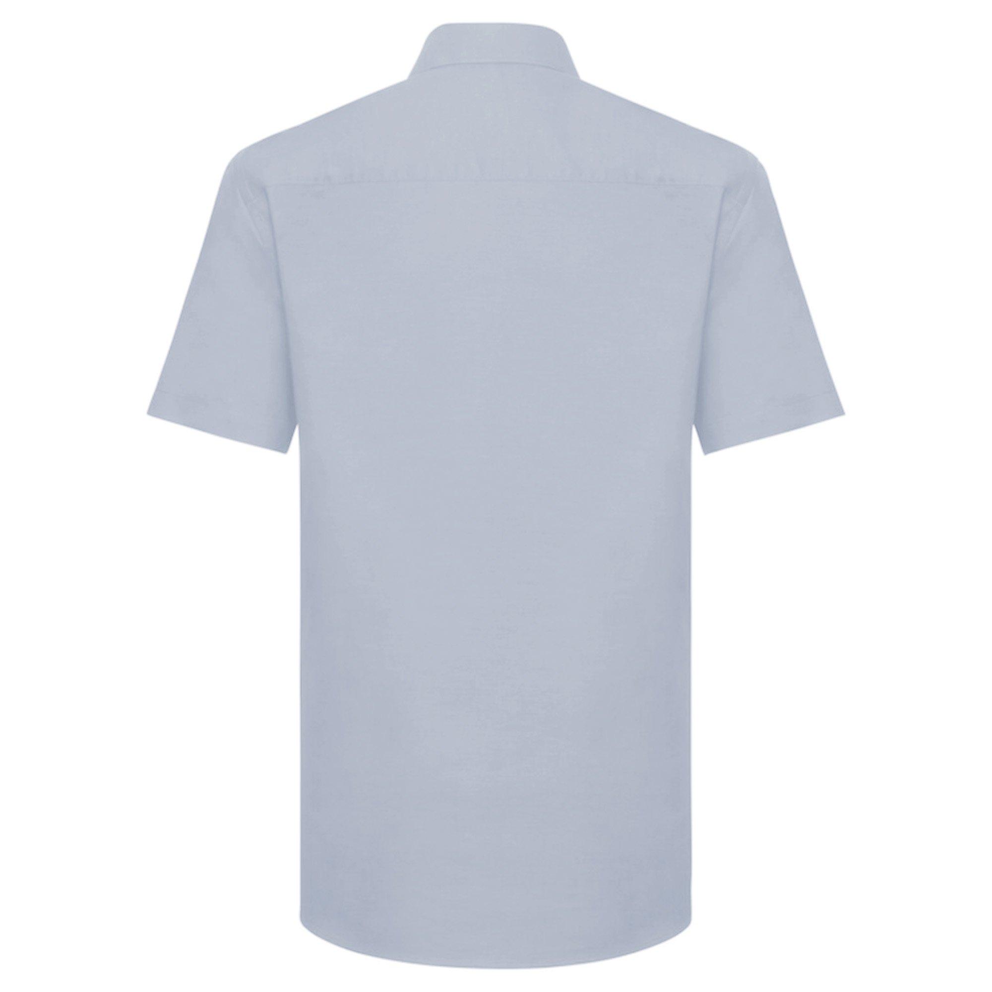 Russell Oxford Kurzarm Pflegeleicht Hemd  