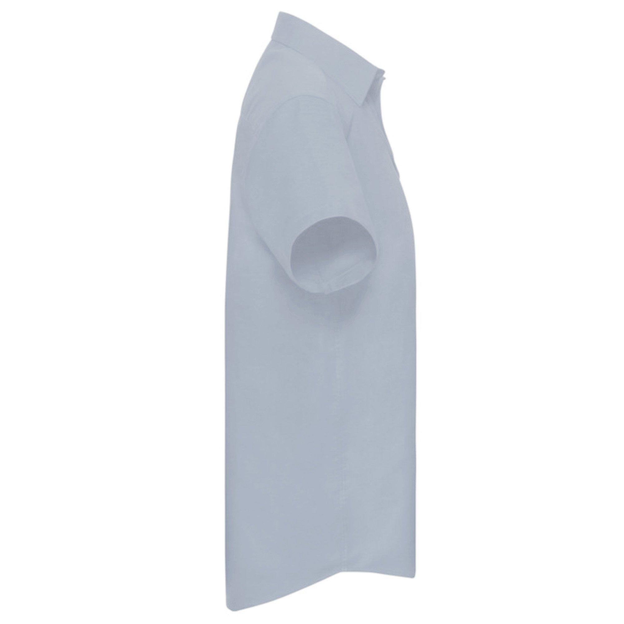 Russell Oxford Kurzarm Pflegeleicht Hemd  