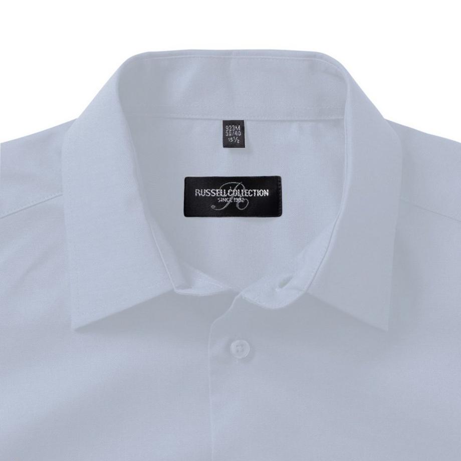 Russell Camicia Oxford Maniche Corte Facile Manutenzione  