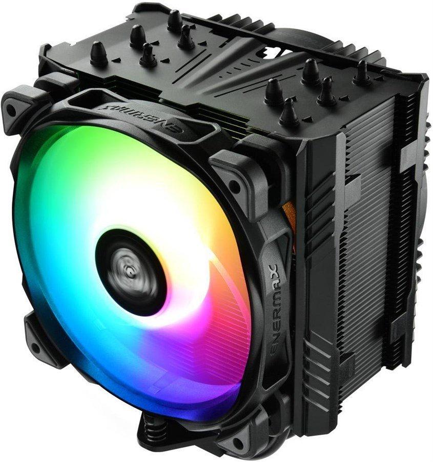 ENERMAX  Kühler Enermax ETS-T50 AXE RGB Intel+AMD, schwarz, RGB 