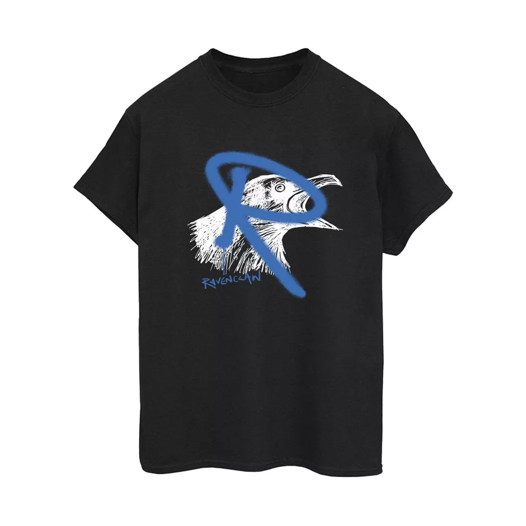 Harry Potter - Ravenclaw TShirt, für Damen, Schwarz, Größe S