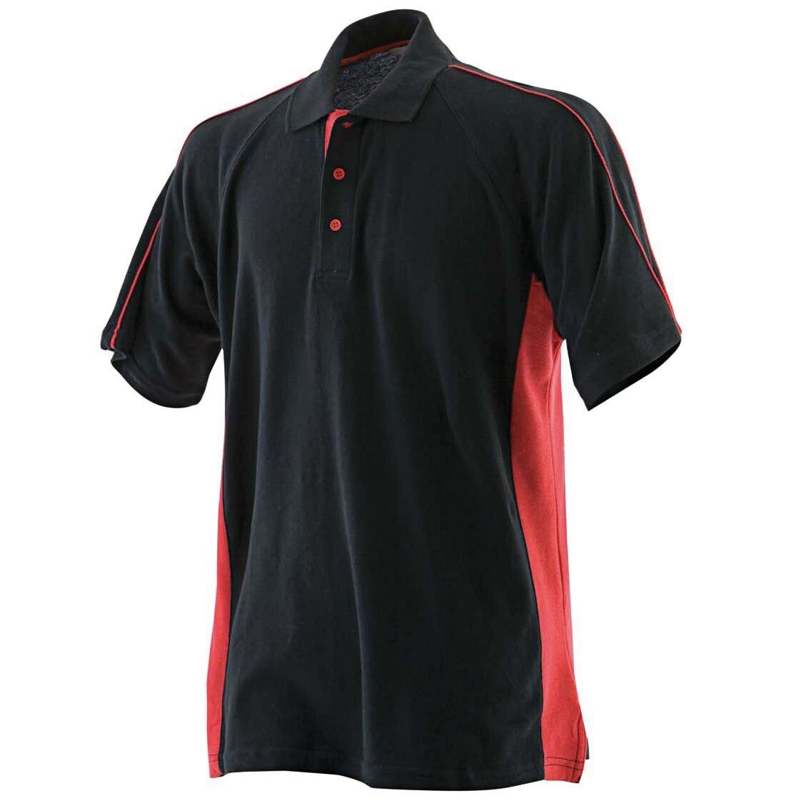 Image of Poloshirt Sports Herren Schwarz L