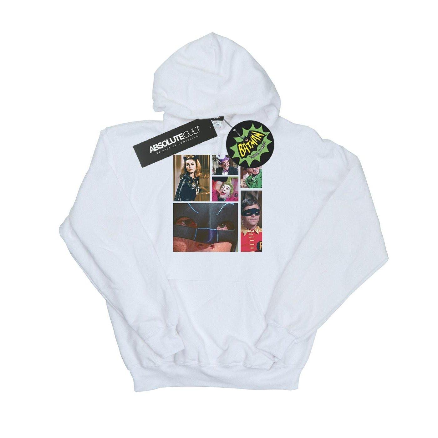 Image of Batman Tv Series Class Photo Kapuzenpullover Damen Weiss L